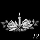  Свечи и цветы Г12