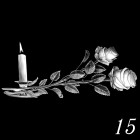  Свечи и цветы Г15