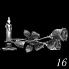  Свечи и цветы Г16